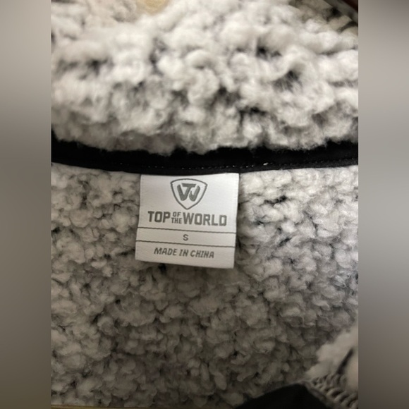 Top of the World Virginia Tech Gray Women’s Sherpa Size Small - Picture 5 of 7